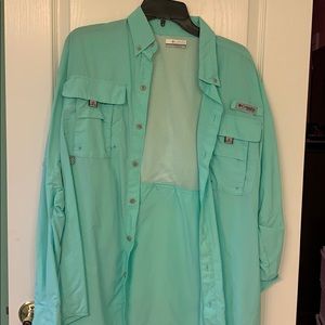 Men’s Columbia PFG, seafoam